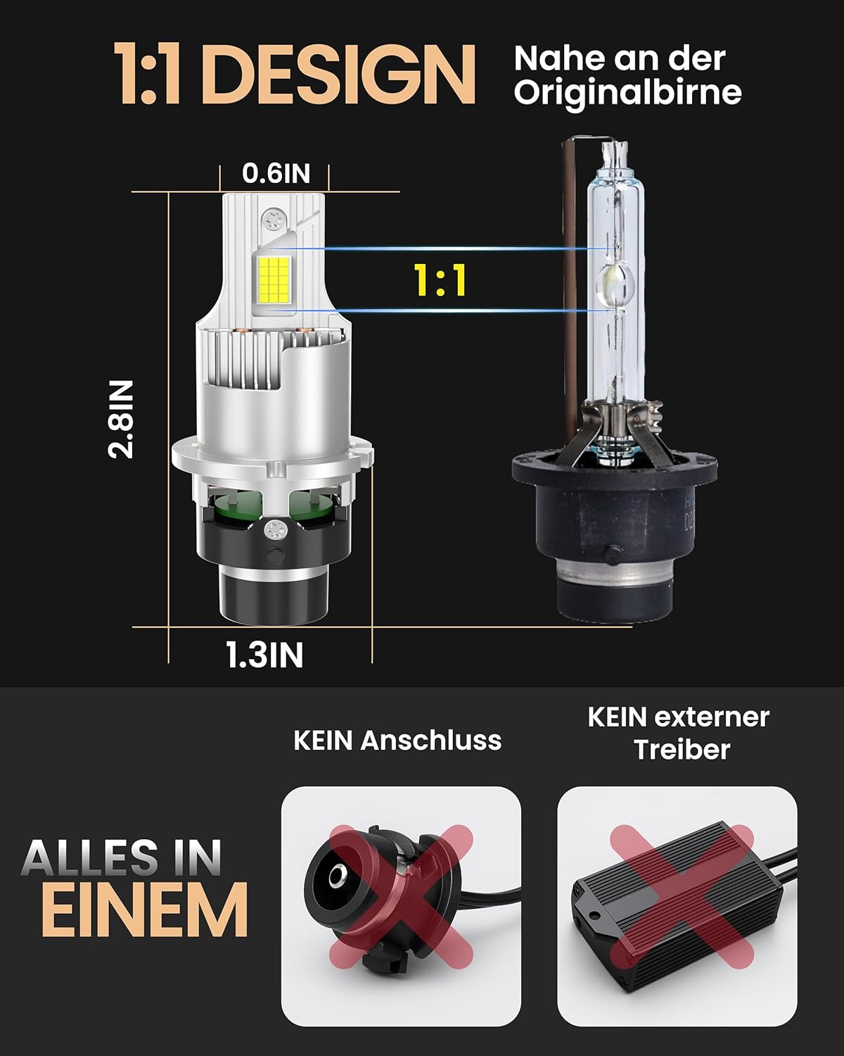 Stellar D2S LED 2026 Upgraded Technologie