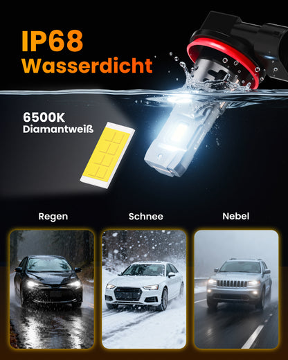 Stellar Lampe 9006/HB4 (S25) – 1 Paar (2 Stück) LED,  +200 % Helligkeit, 1 Jahre Garantie